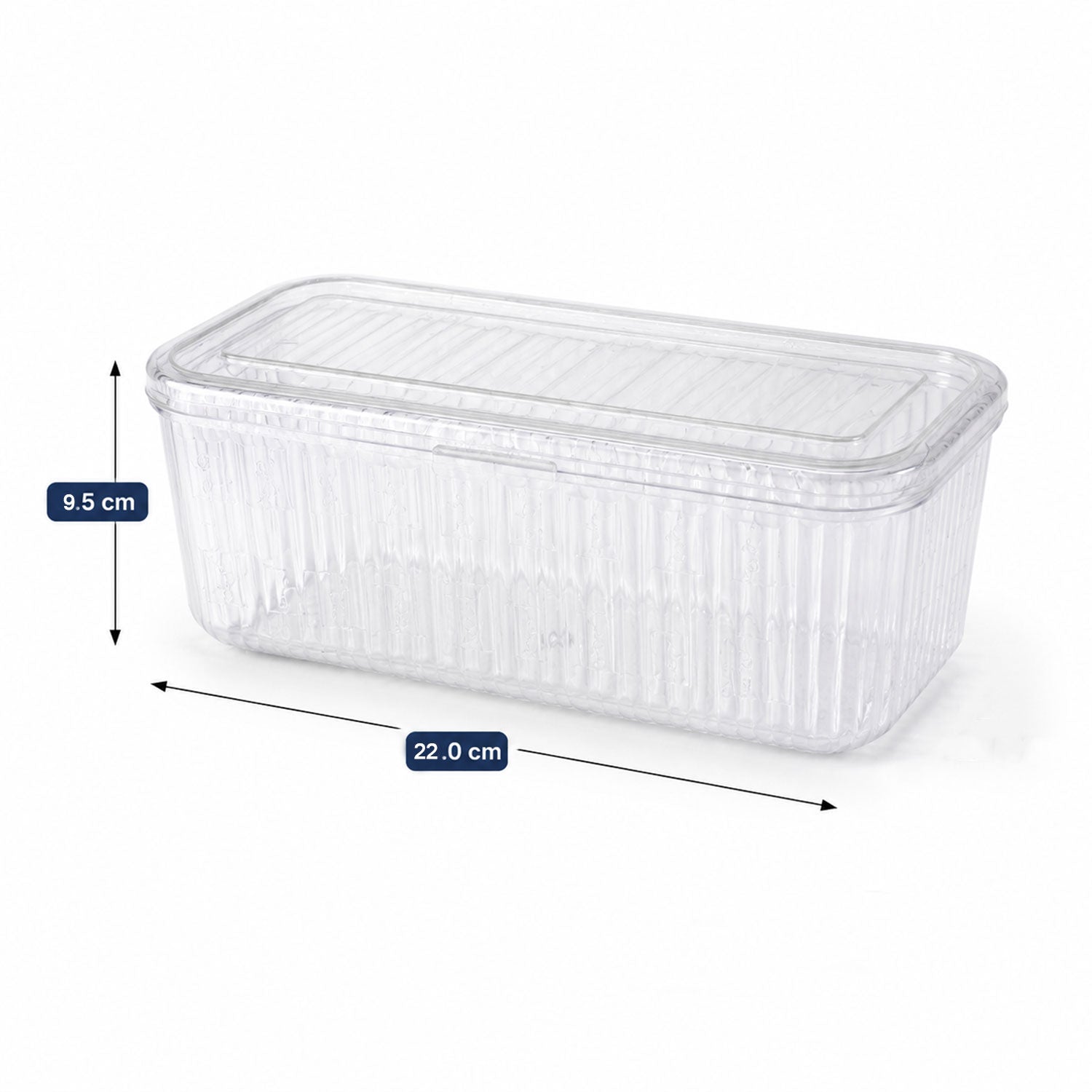 Elegant acrylic jewelry organizer with multiple compartments ideal for dressing table.
