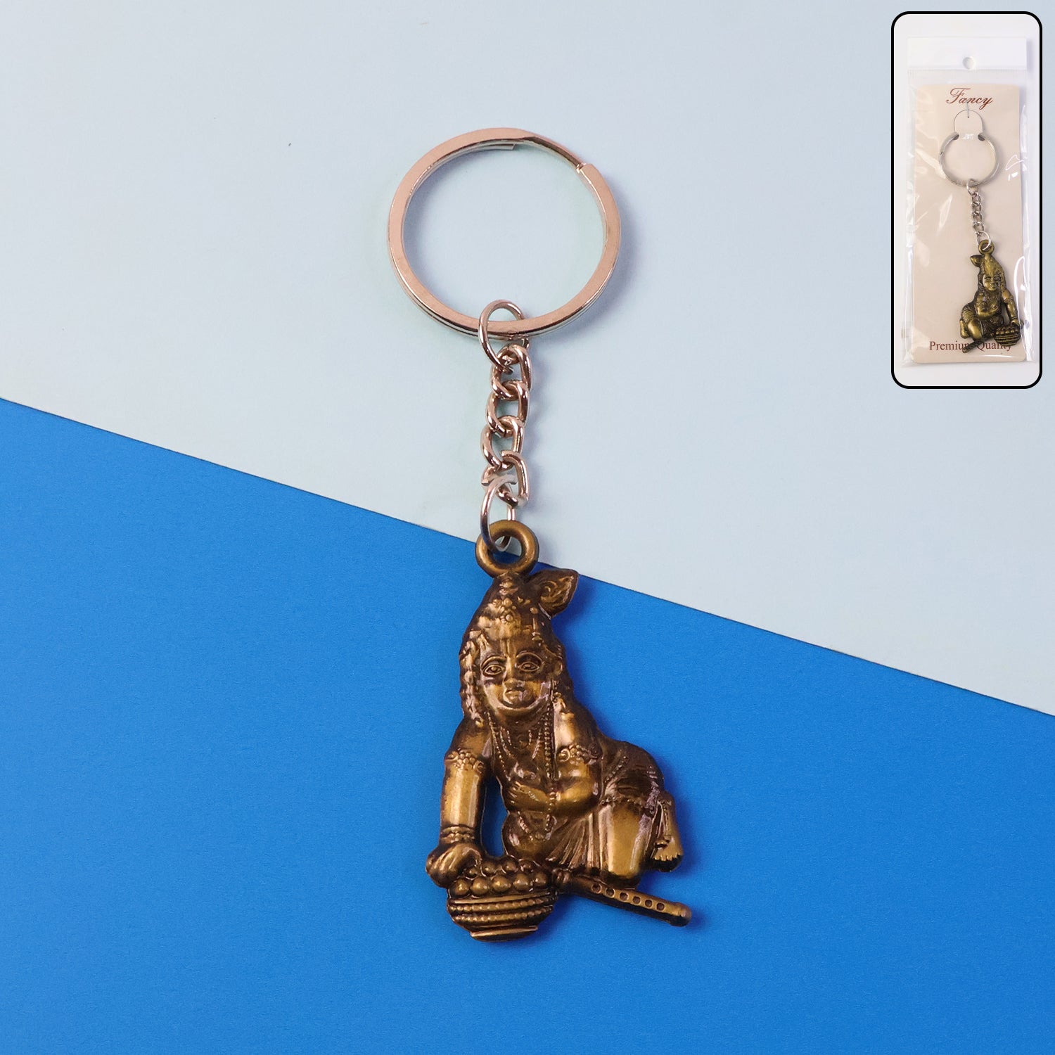 Krishna Keychain