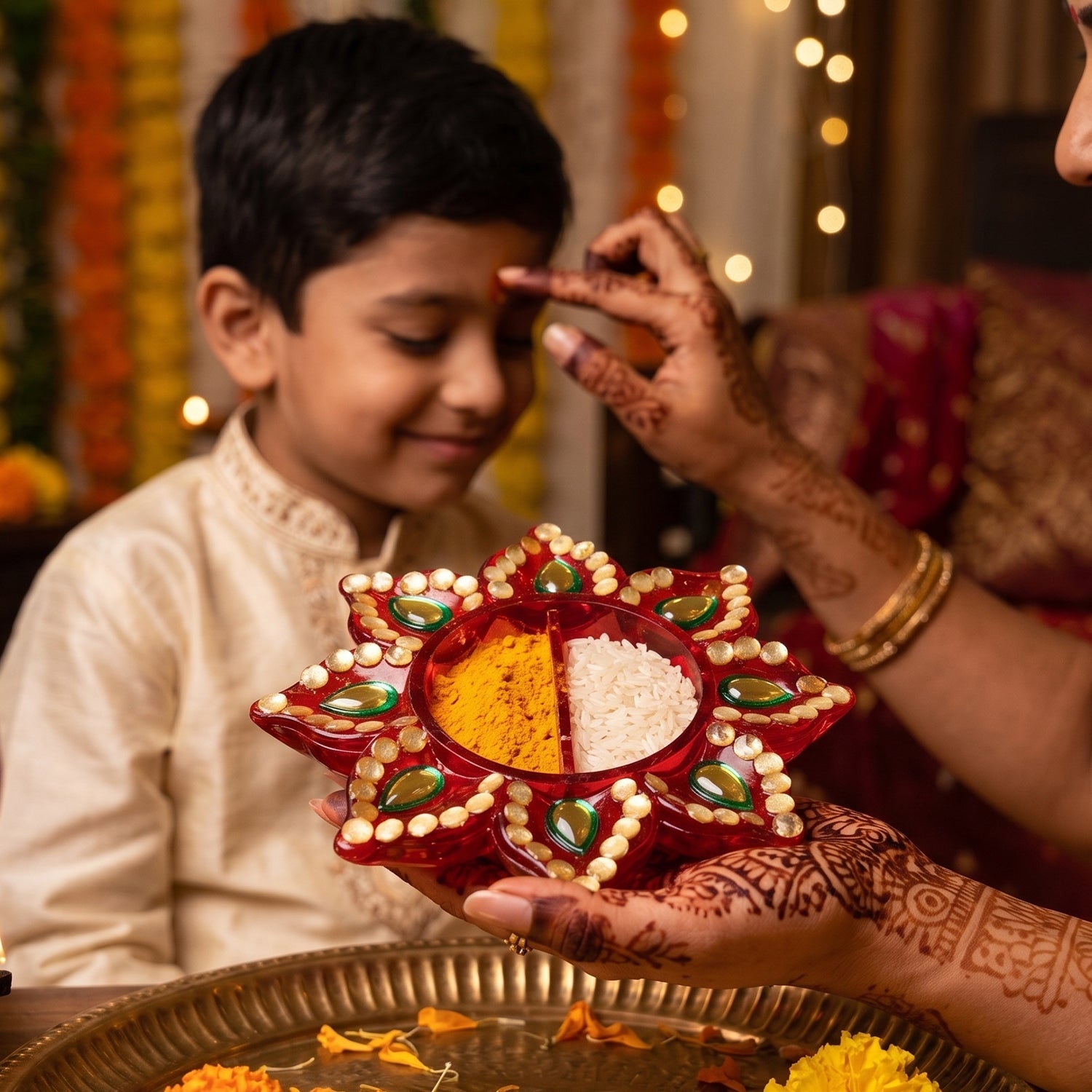  Pooja Thali 