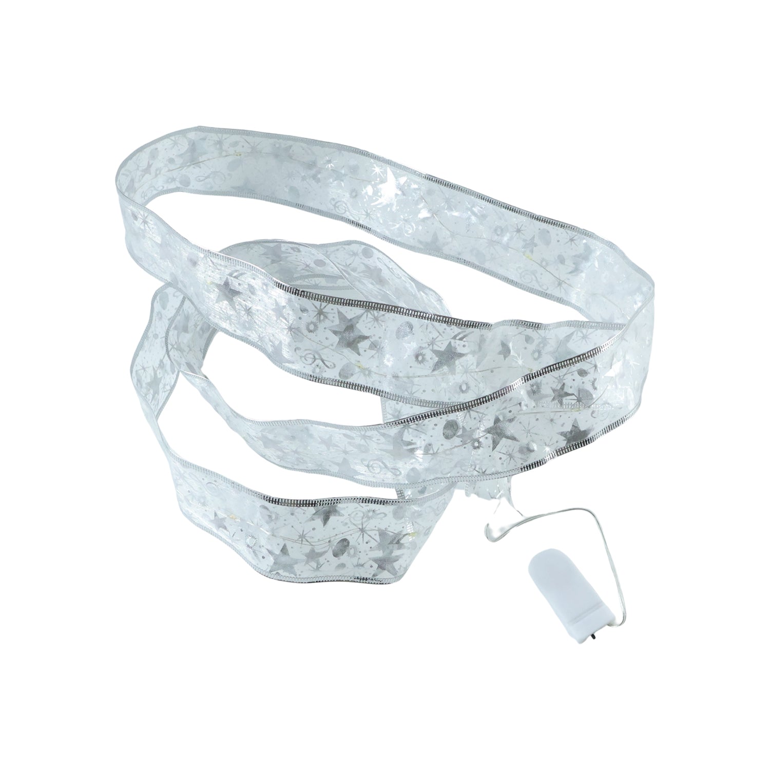 Close-up of led light on ribbon strip