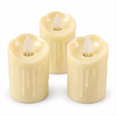 LED candle glow view