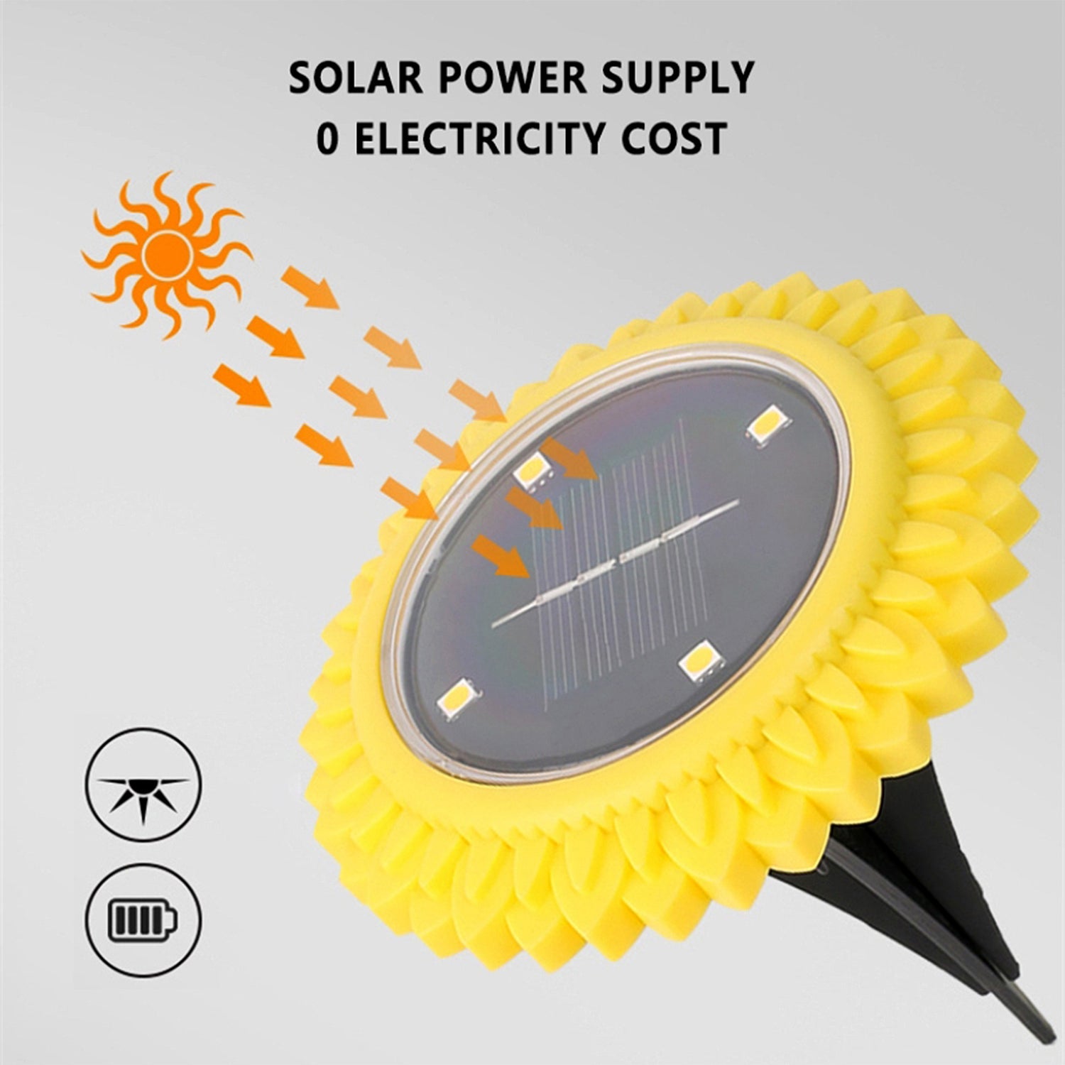 Outdoor decorative solar garden lights