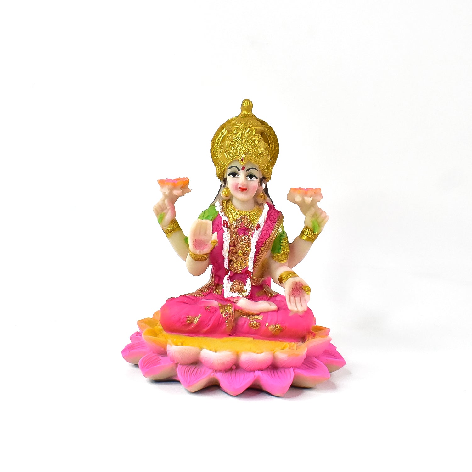 Elegant Lakshmi Idol on Lotus