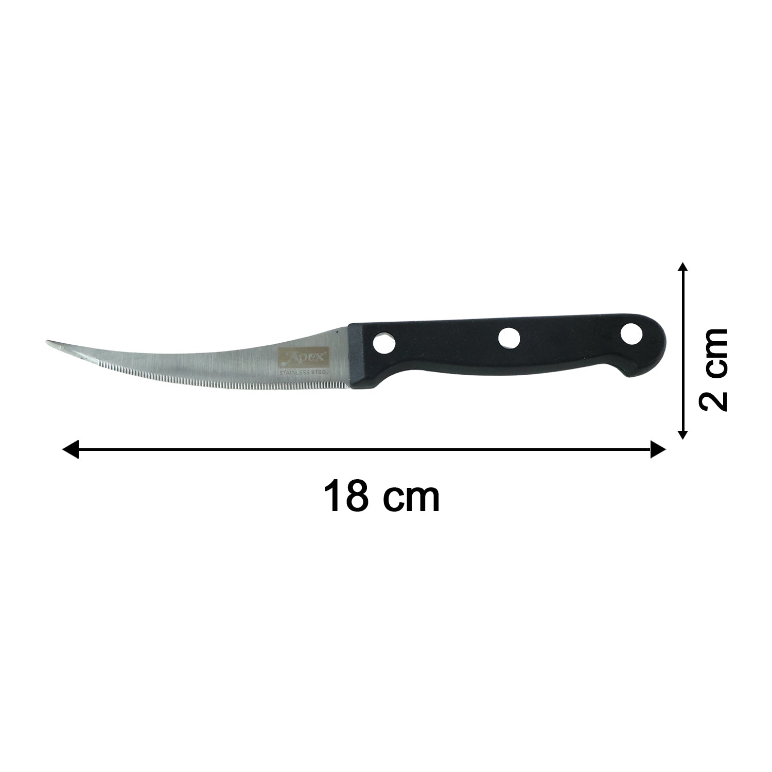 Lemon knife length and size details