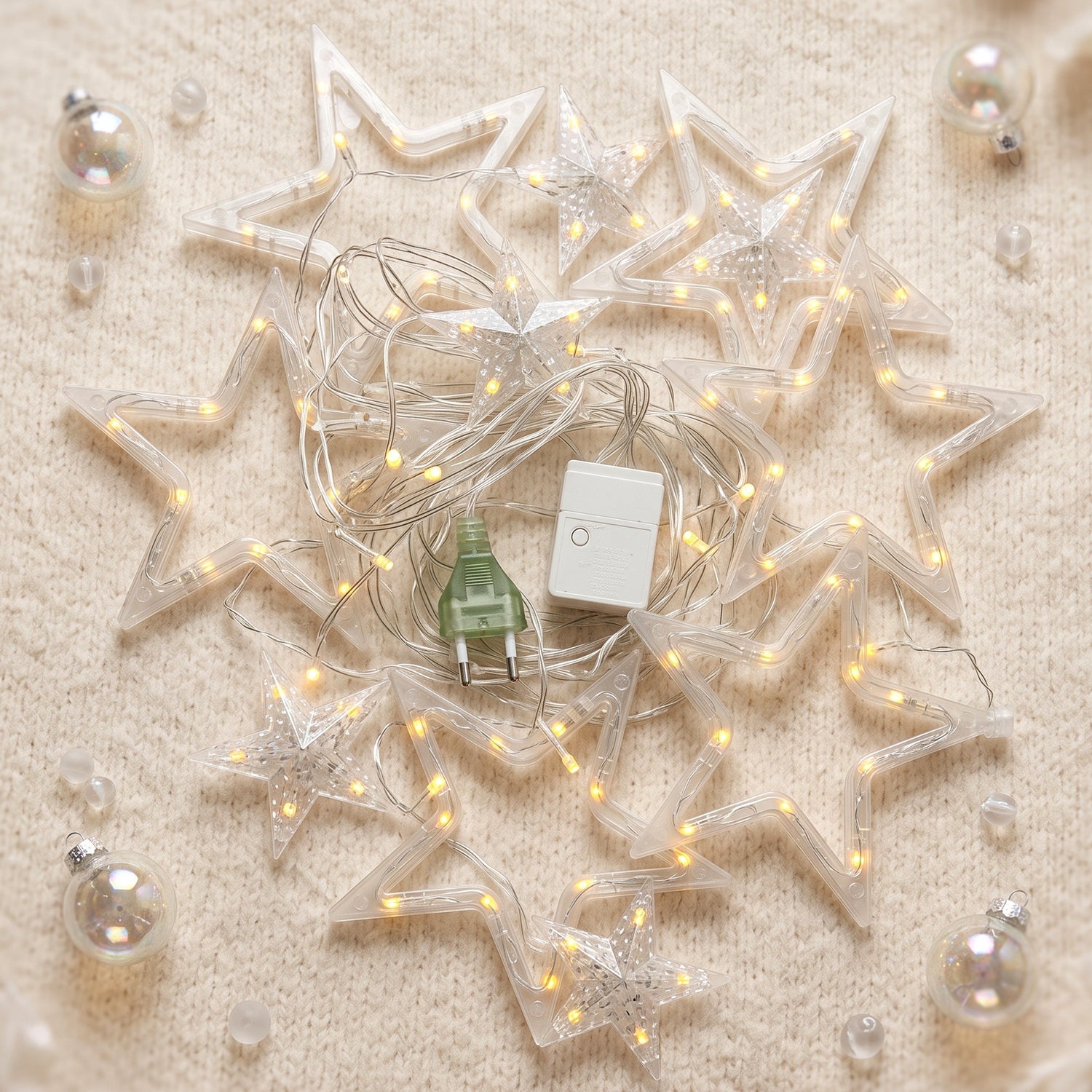 Star string light length and size details