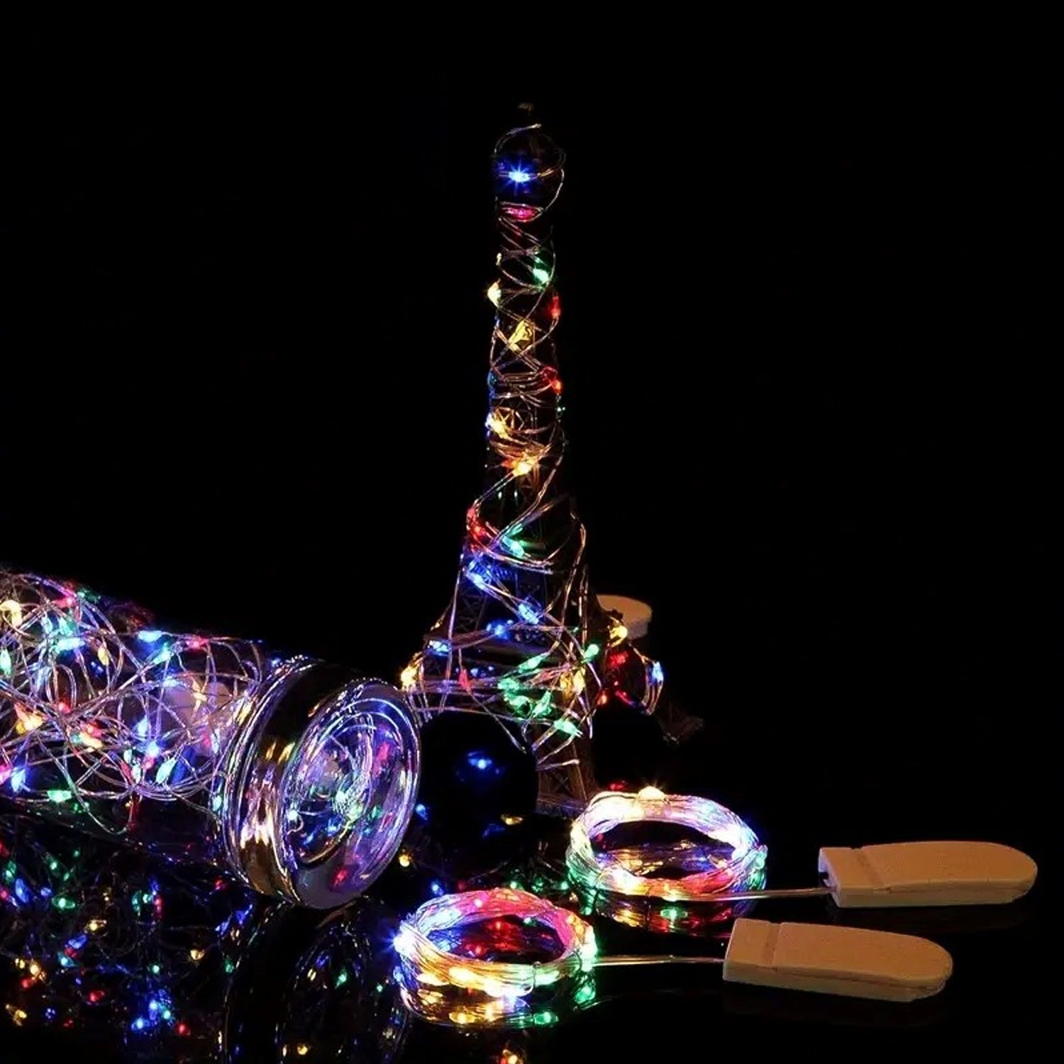 LED Fairy String Lights and Decorative Lights for Bottle, DIY, Home & Festival Decor (1 Pc)