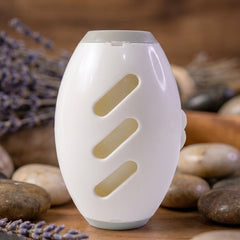 Hand holding reusable lint roller
