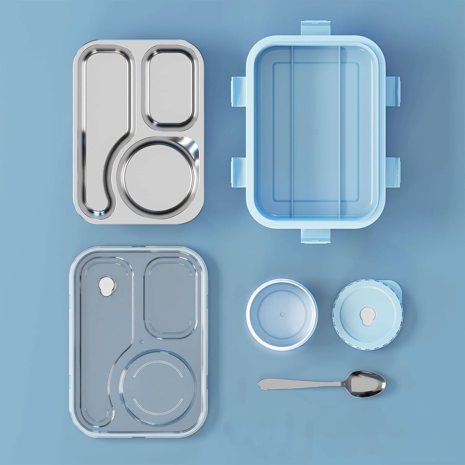 DeoDap Lunch Box with visible compartments