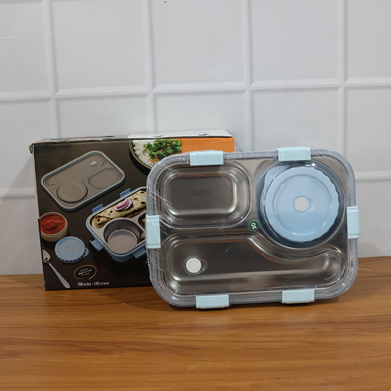 DeoDap Stainless Steel Lunch Box detailed image