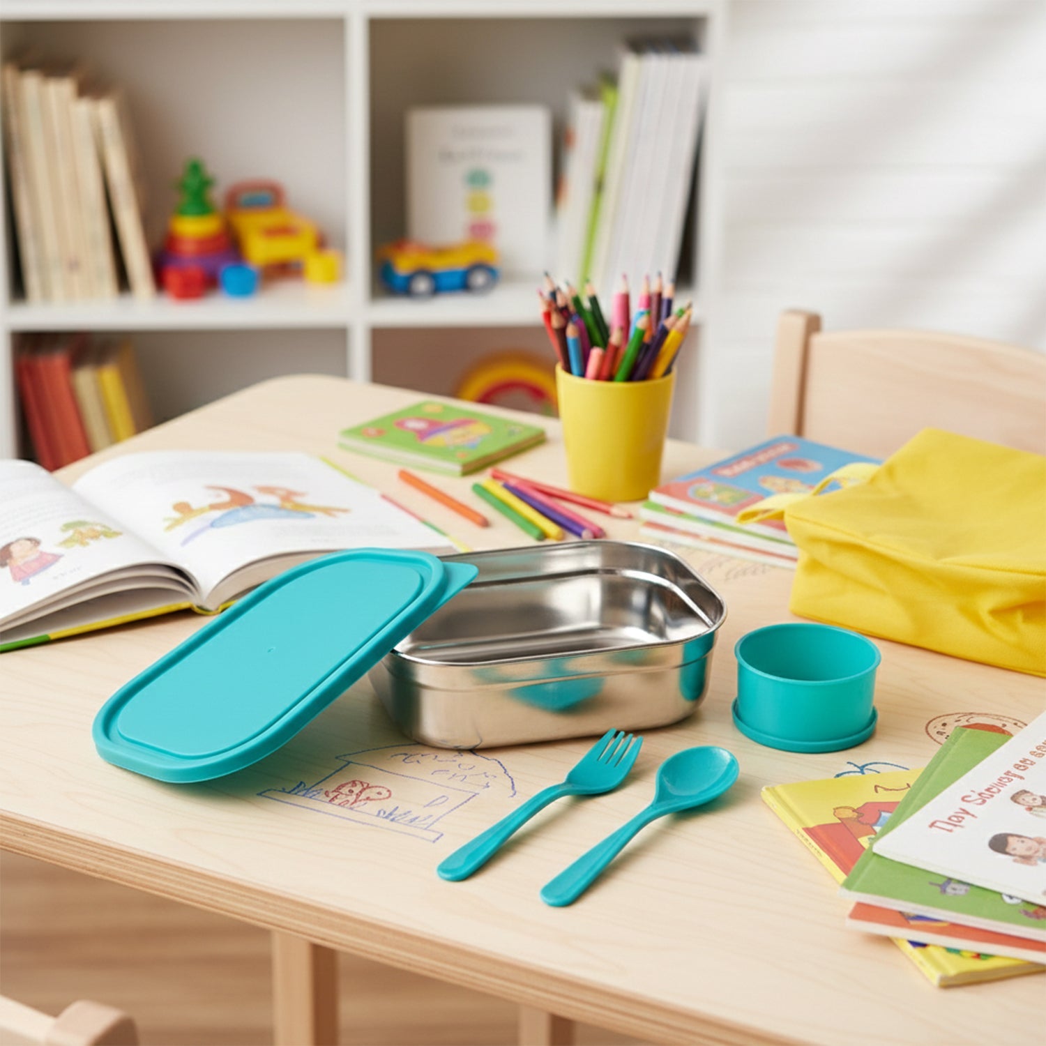 Premium Stainless Steel Lunch Box Set