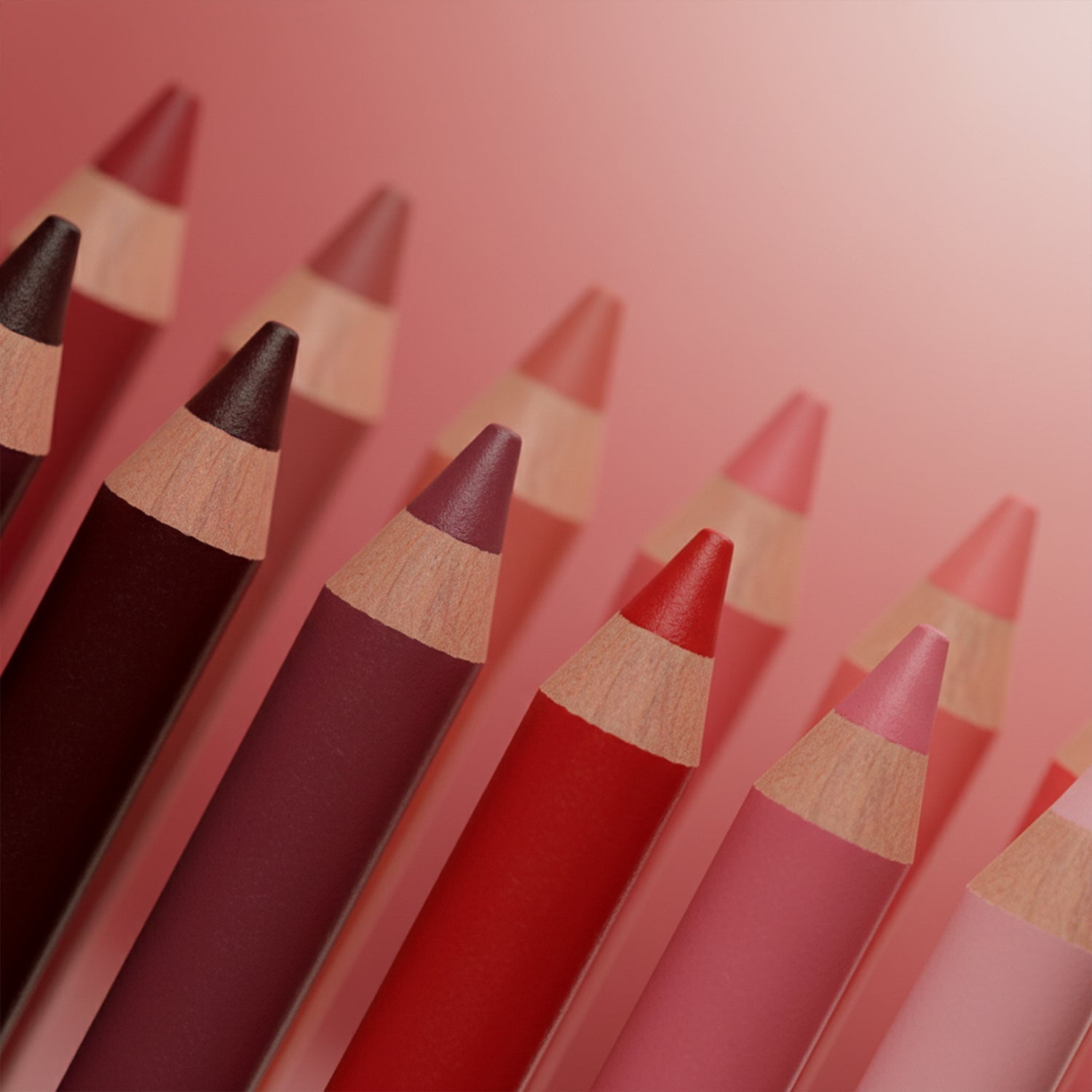 Smudge resistant lipstick pencils