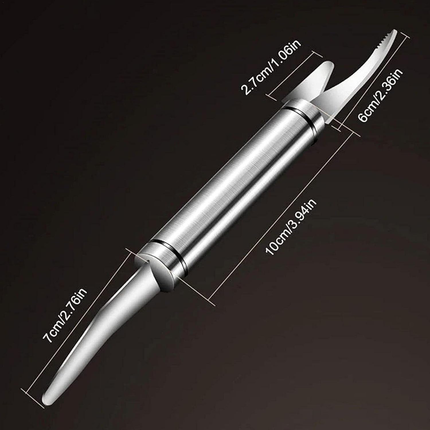 Stainless Steel Fruit & Vegetable Corer and Slicer Tool (1 Pc)