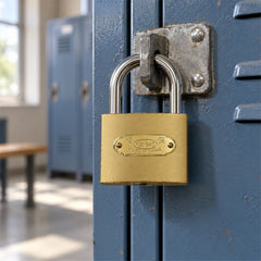 Solid Imitation Copper Lock with Hardened Steel Shackle