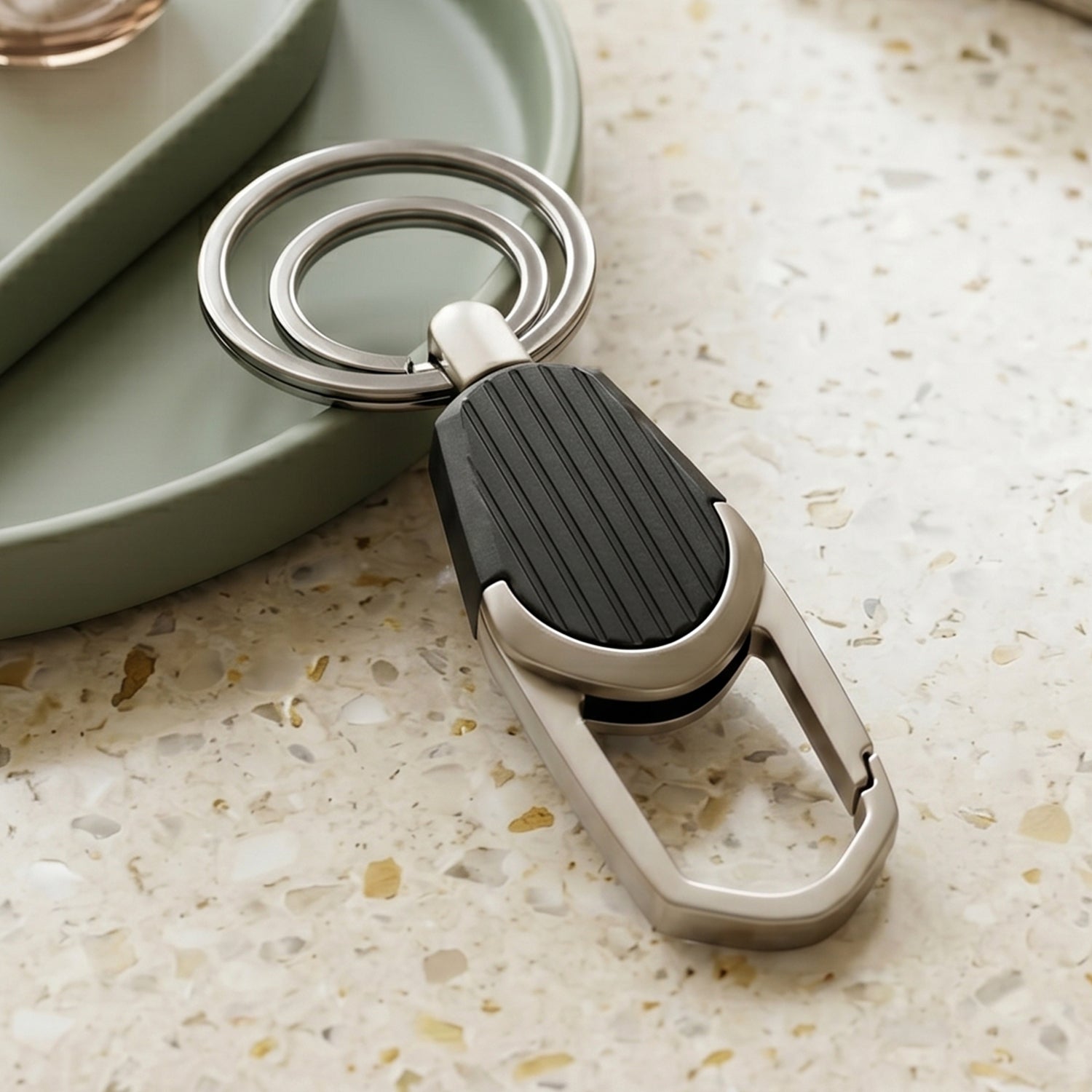 Premium Metal Key Holder Keychain 1 Pc