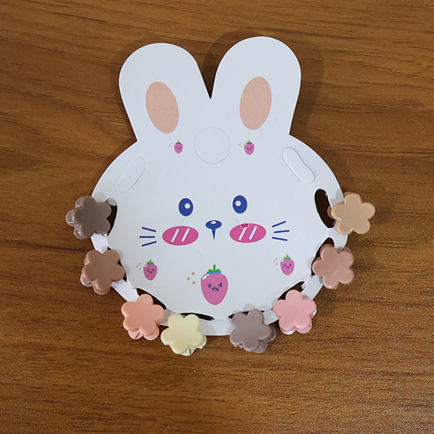 Mix-shaped mini hair claw clip set for kids styling