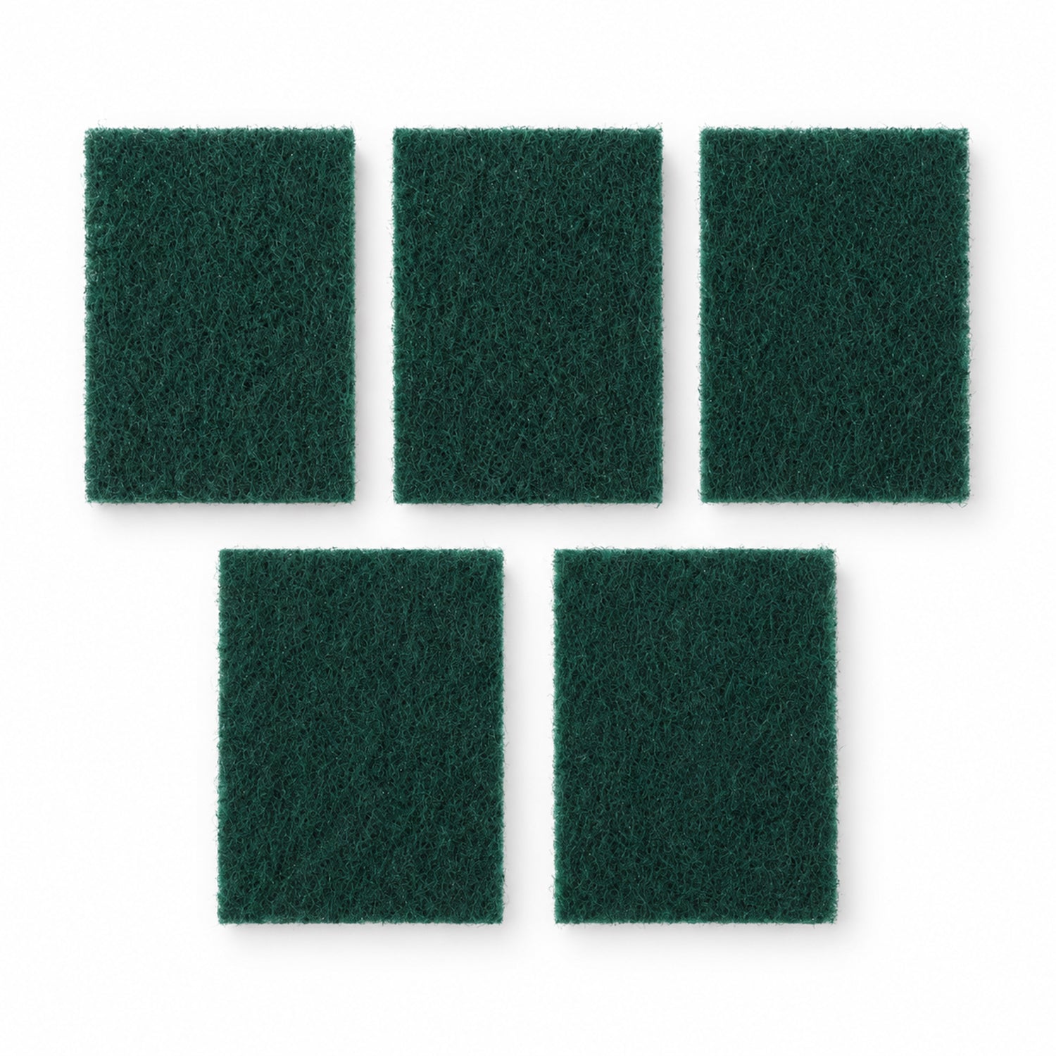 Scrub Sponge Pads – Aqua Green, Pack of 5 for Home | Velvet Wipe
