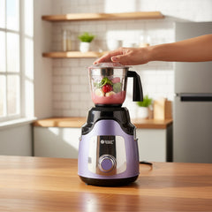 Orbit mixer grinder motor and jars view