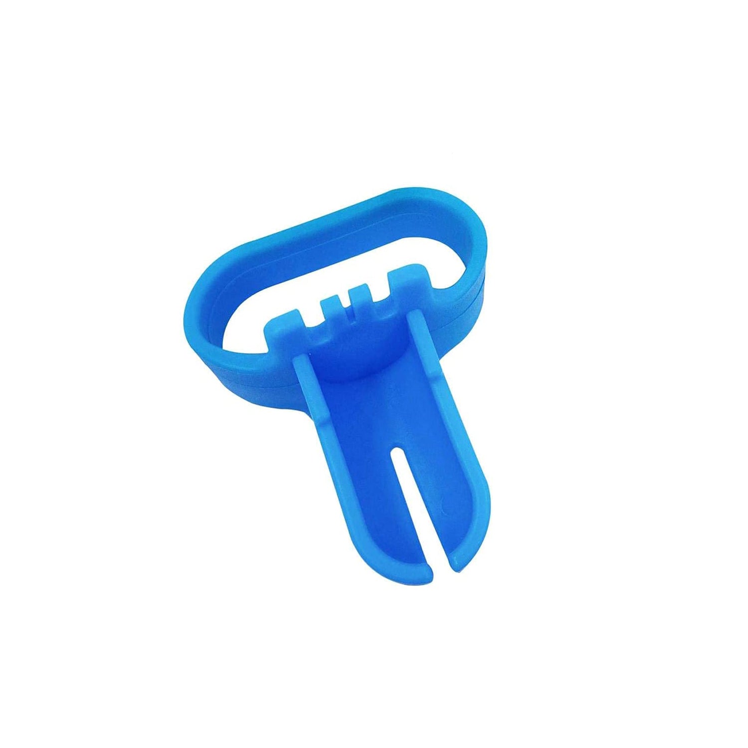 Person using balloon tying tool at event