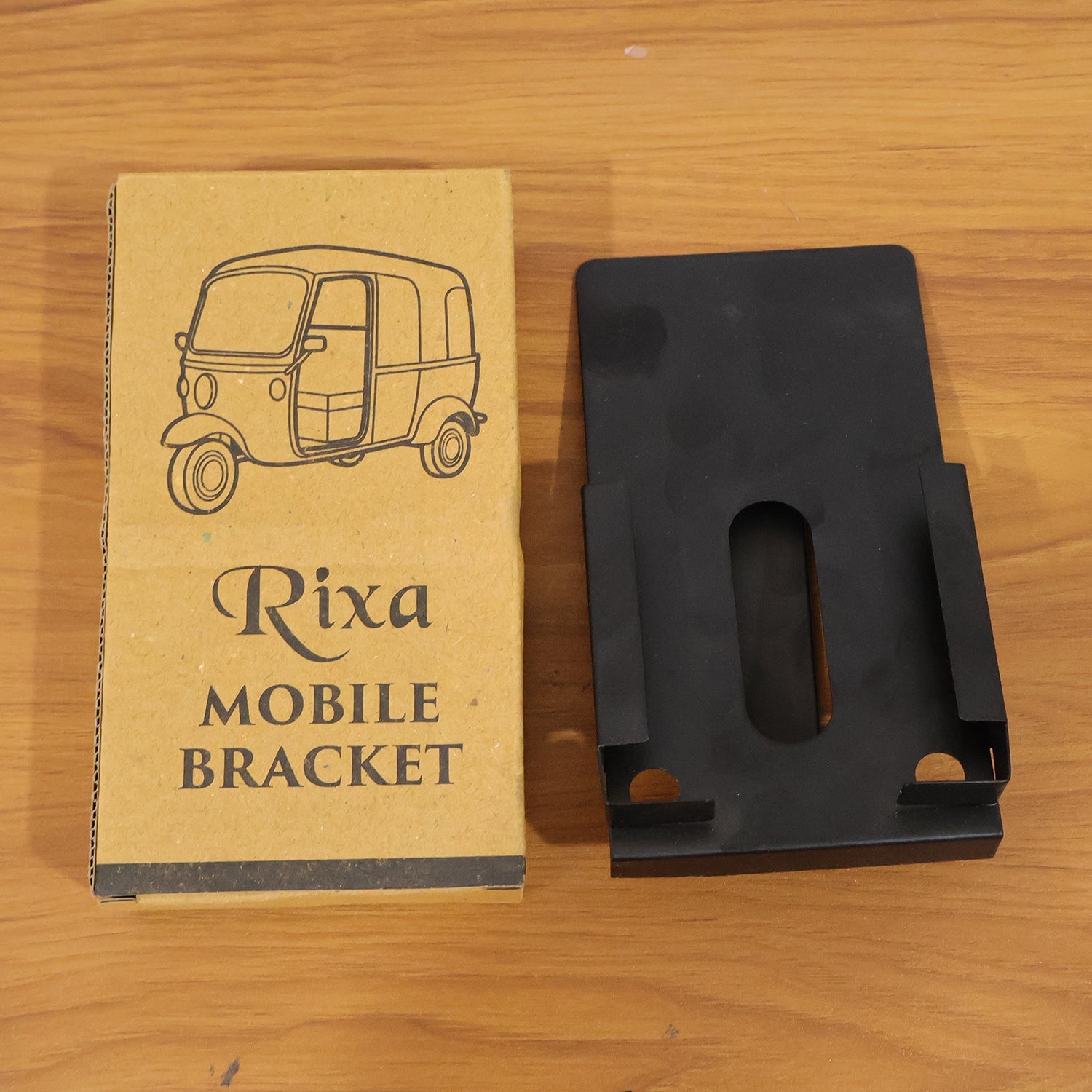 Rixa mobile holder with smartphone mounted