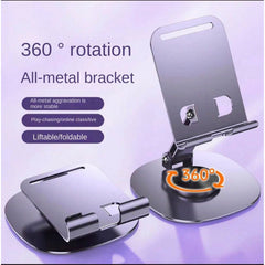 Compact foldable mobile stand angled for device use