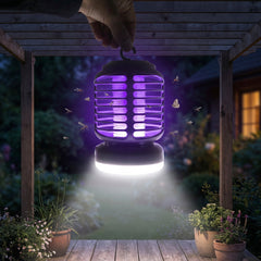 Rechargeable UV mosquito zapper
