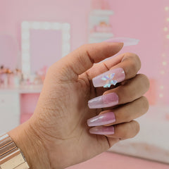 Artificial False Nail Set with Mix Design - (1 Set)
