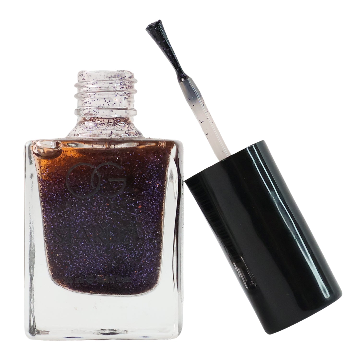 OG Beauty Twilight Purple Glitter Nail Polish