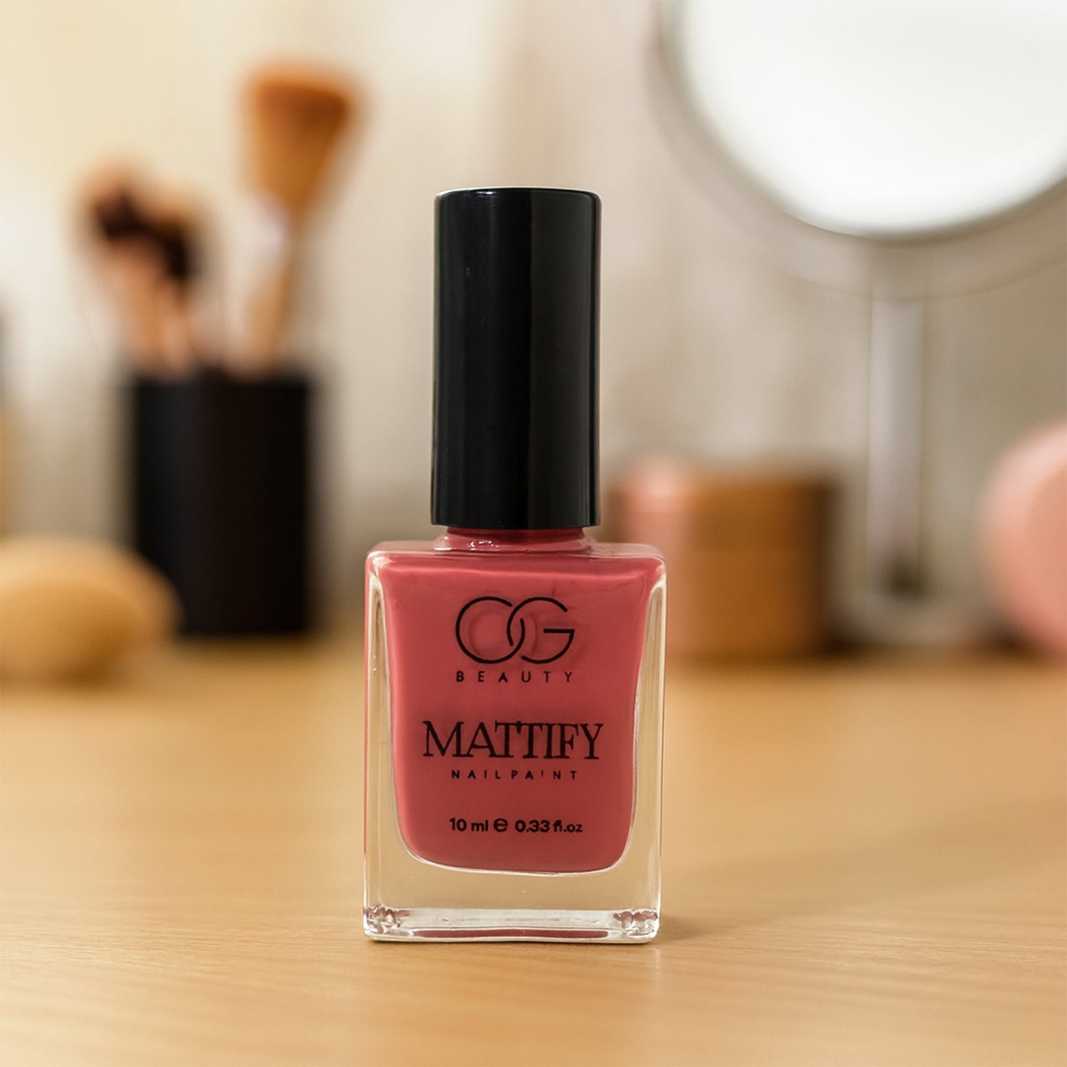 OG Beauty Pop Pink Mattify Nail Paint