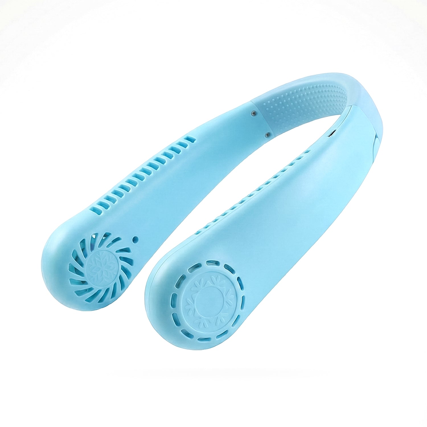 Portable neck air fan with USB rechargeable battery
