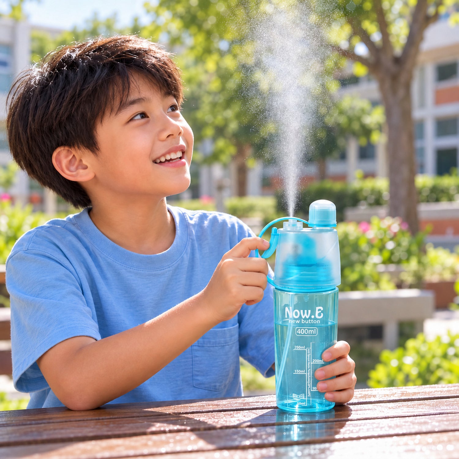 Spray Water Bottle – 400ML BPA-Free for Hydration | Own Hydrate