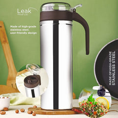 Oil Pourer Bottle side angle