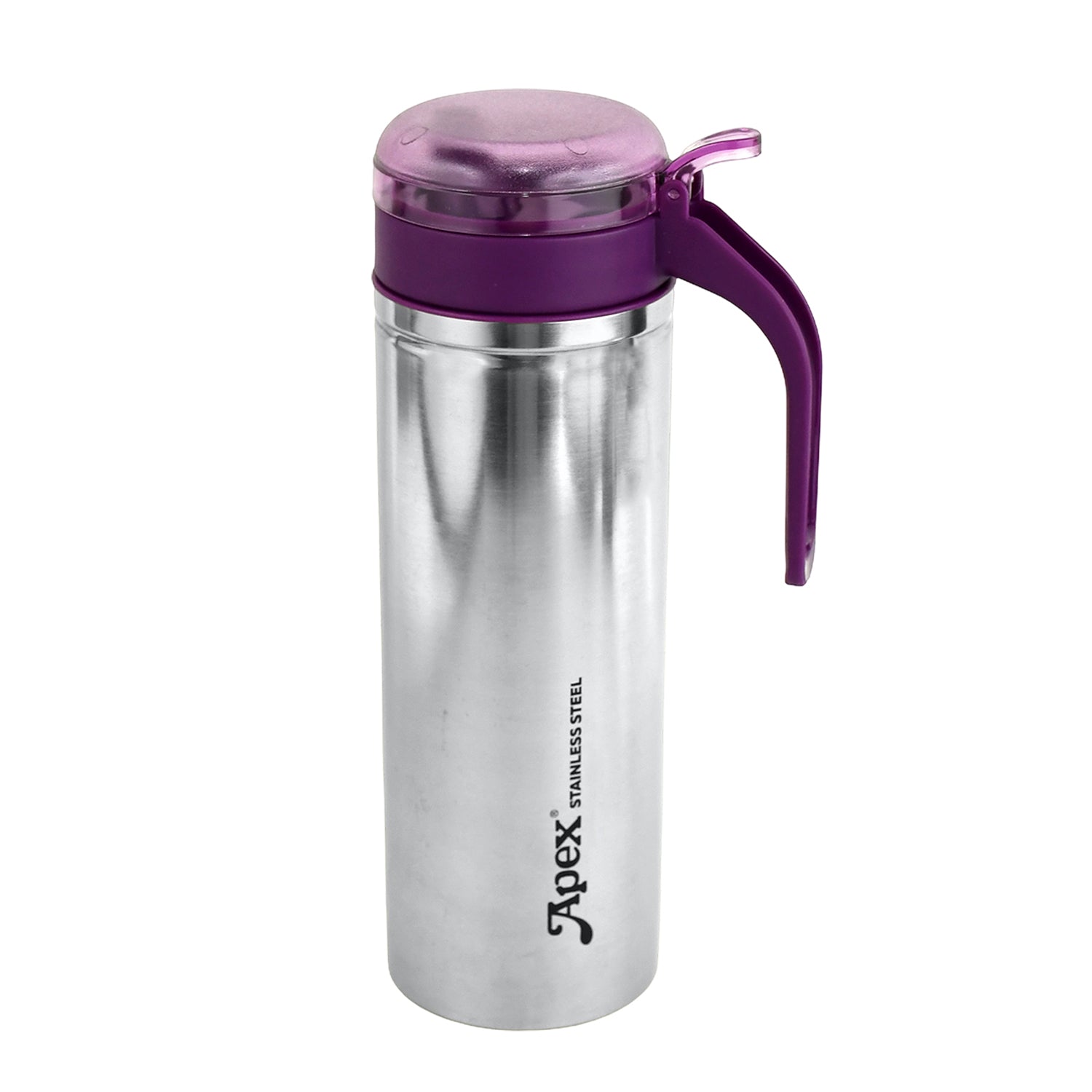 Pouring container with oil