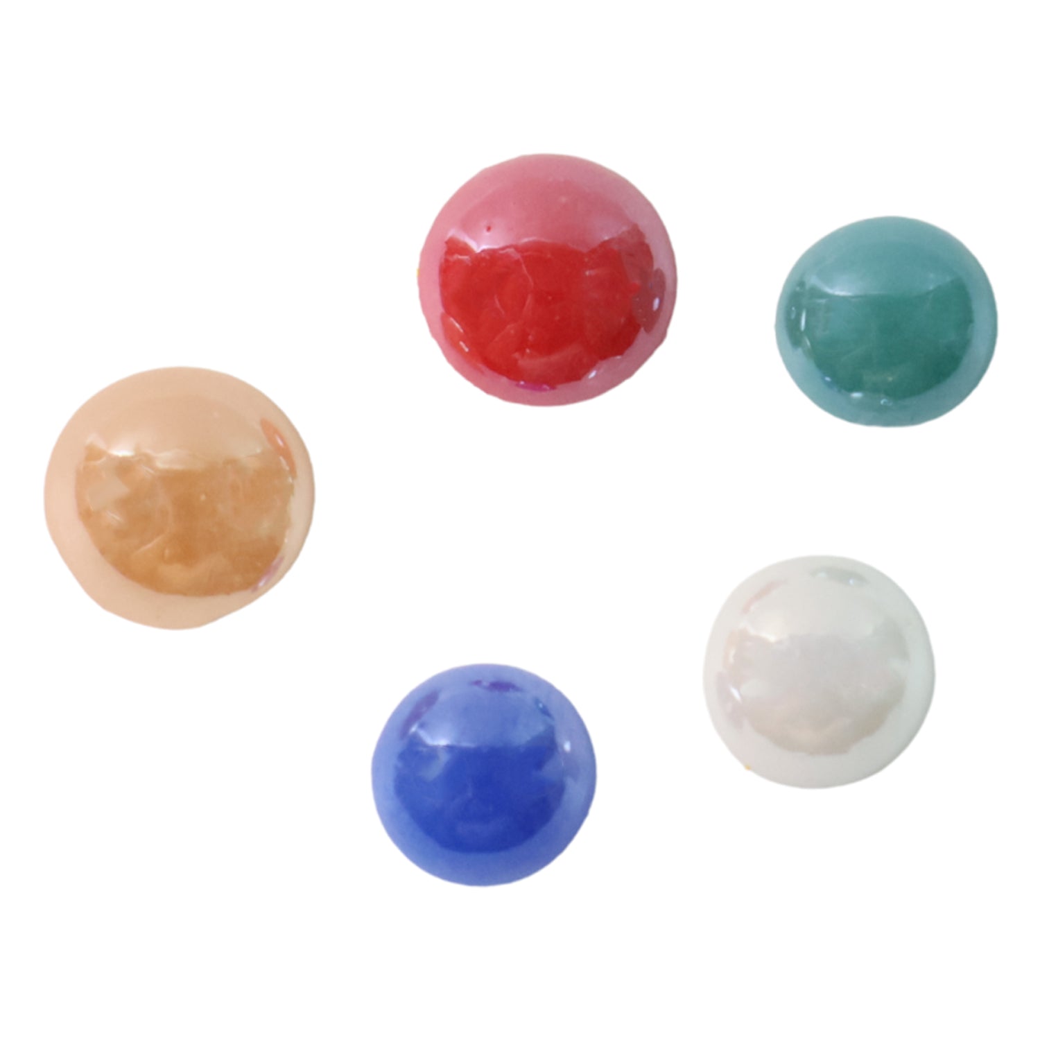 Glossy finish Panch Ratna stones for pooja and decoration