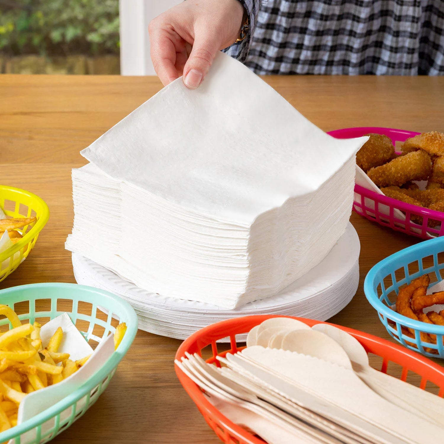 Disposable Tissue Napkins Pack