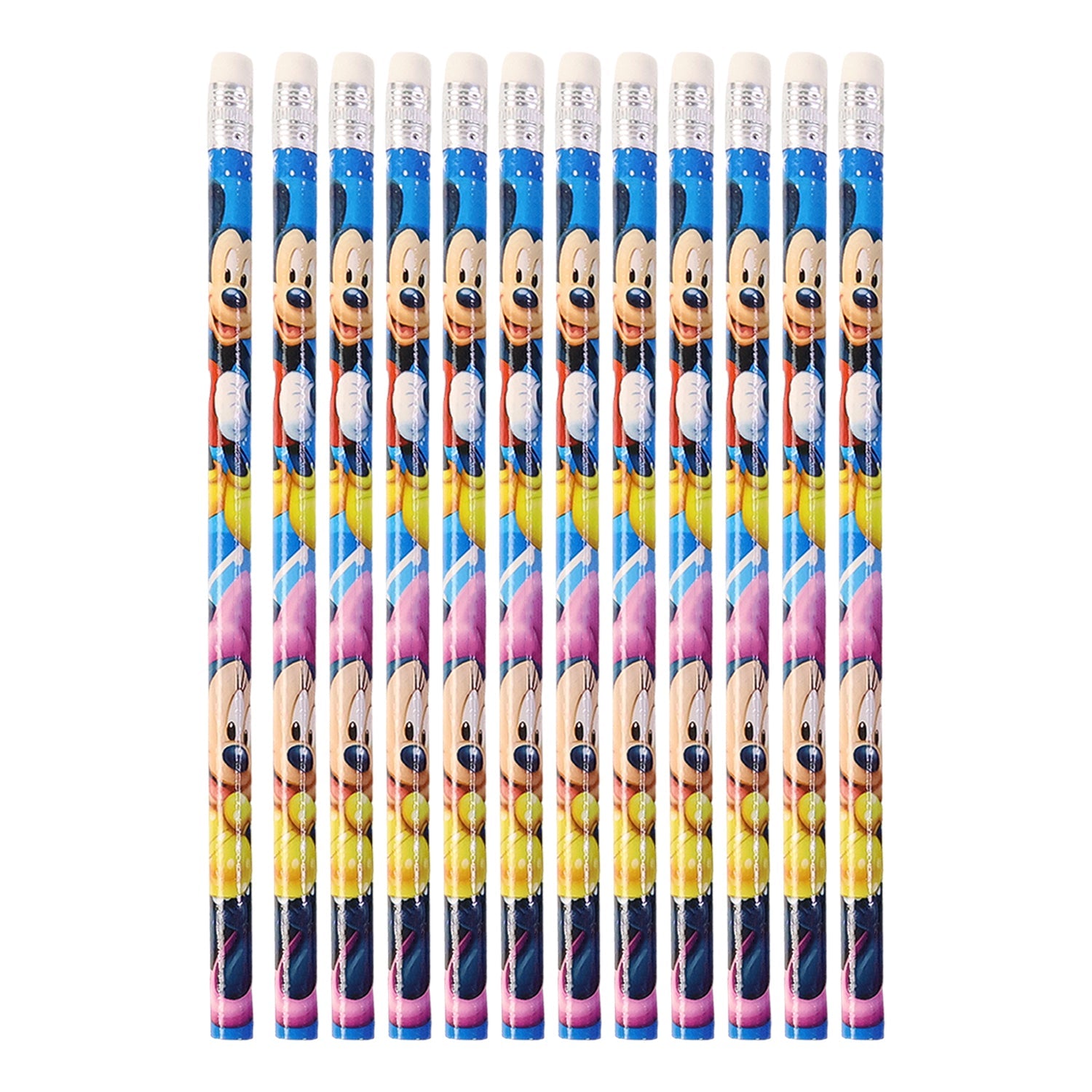 Premium Cartoon-Printed Graphite Pencils Set of 12 Pc
