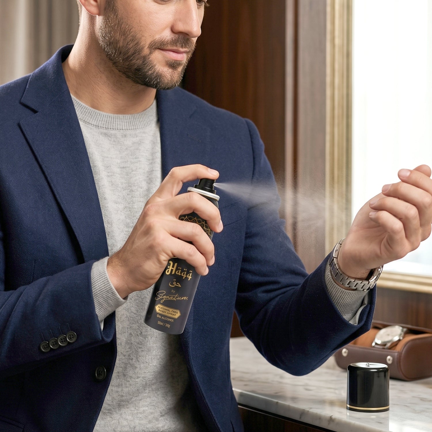 Signature Haqq Premium Body Spray 50 ML bottle