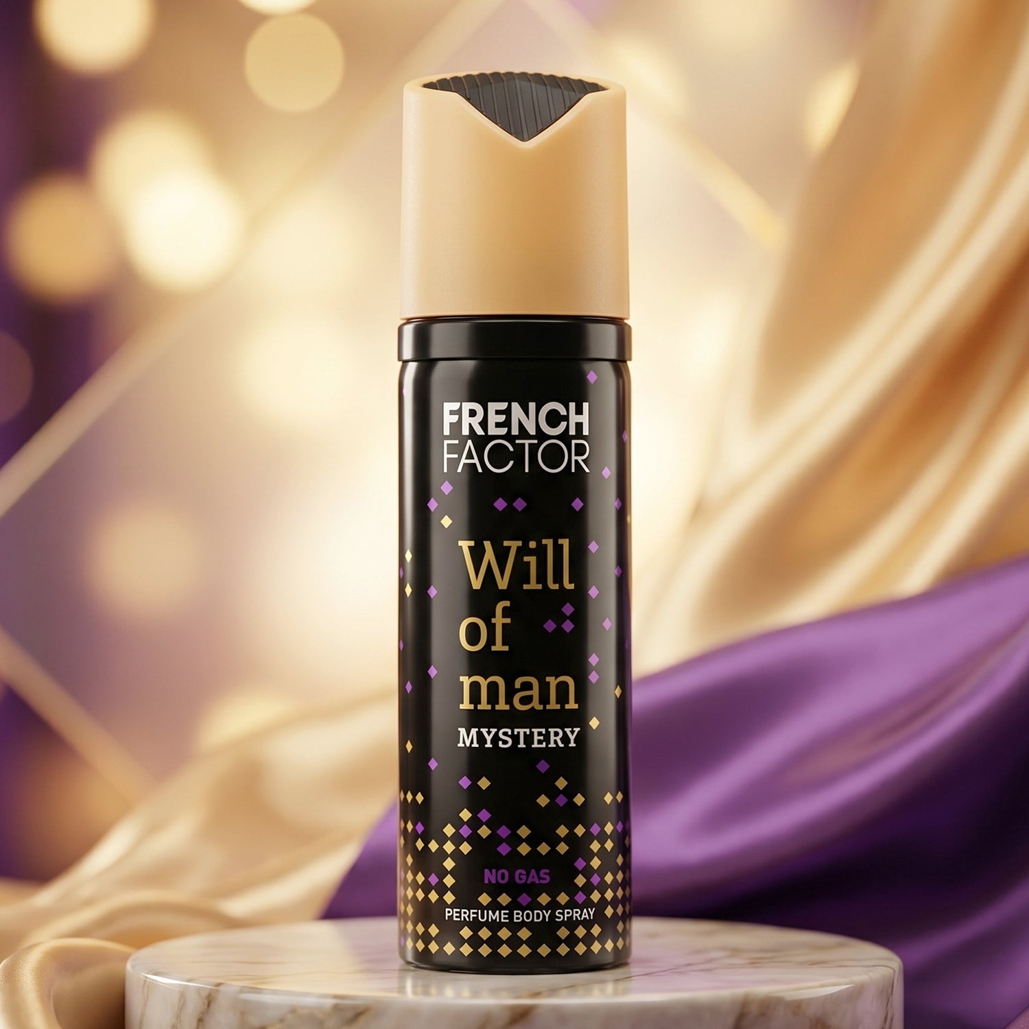 French Factor Will of Man Mystery Spray in Hand
