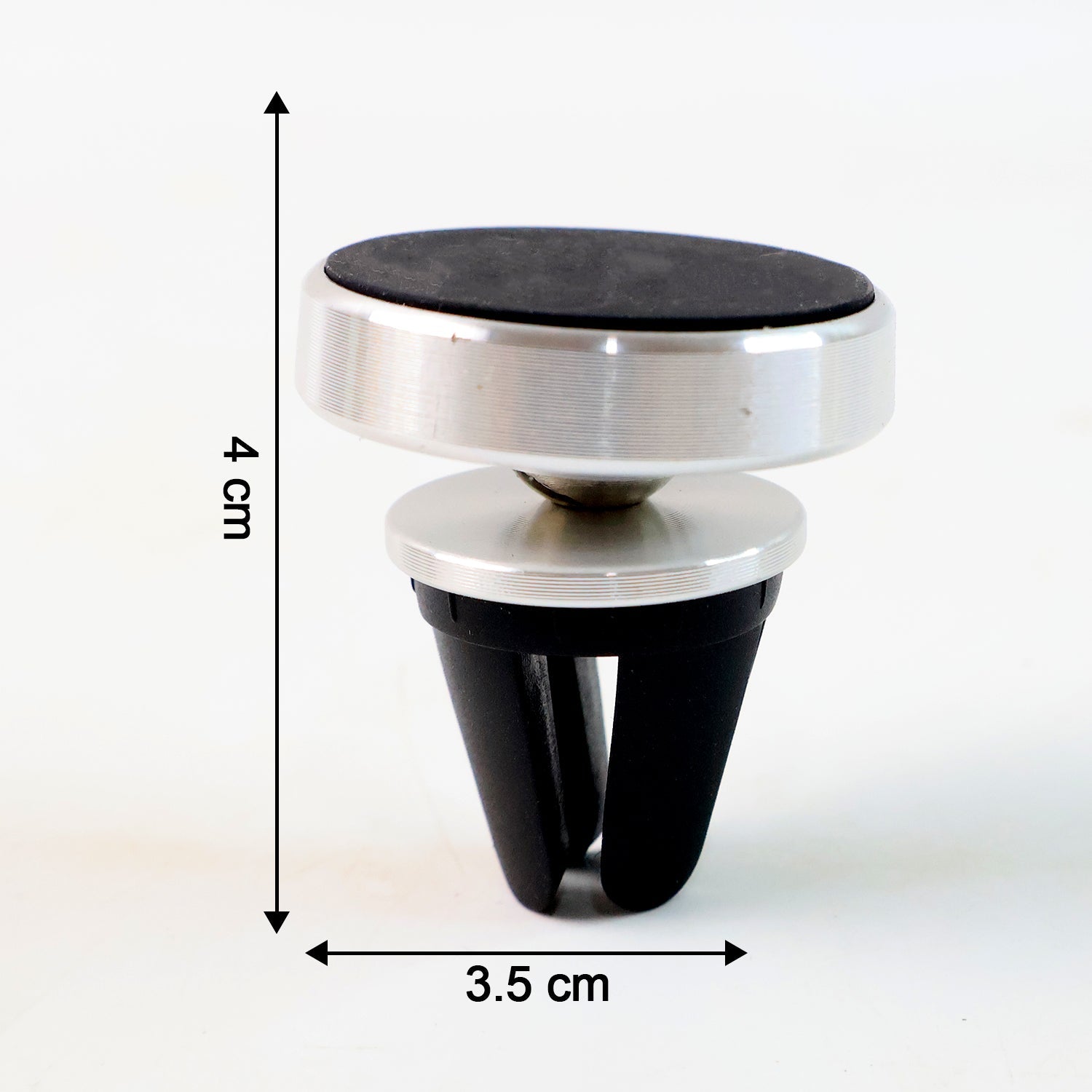 360Â° rotating magnetic phone holder in use