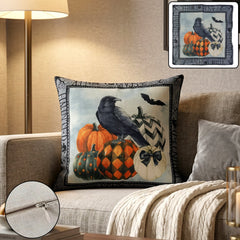 decorative printed cushion cover 45x45 cm