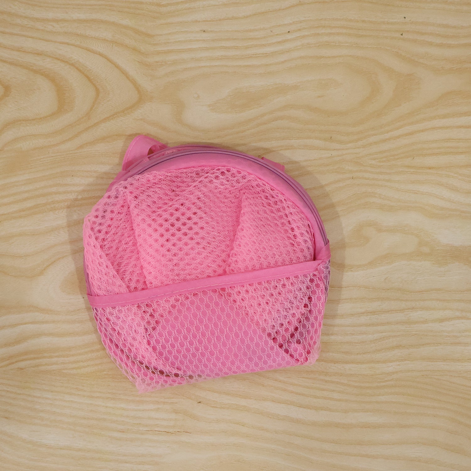 Foldable Mesh Laundry Basket Lightweight Clothes Hamper (1Pc, 32x32x58cm)
