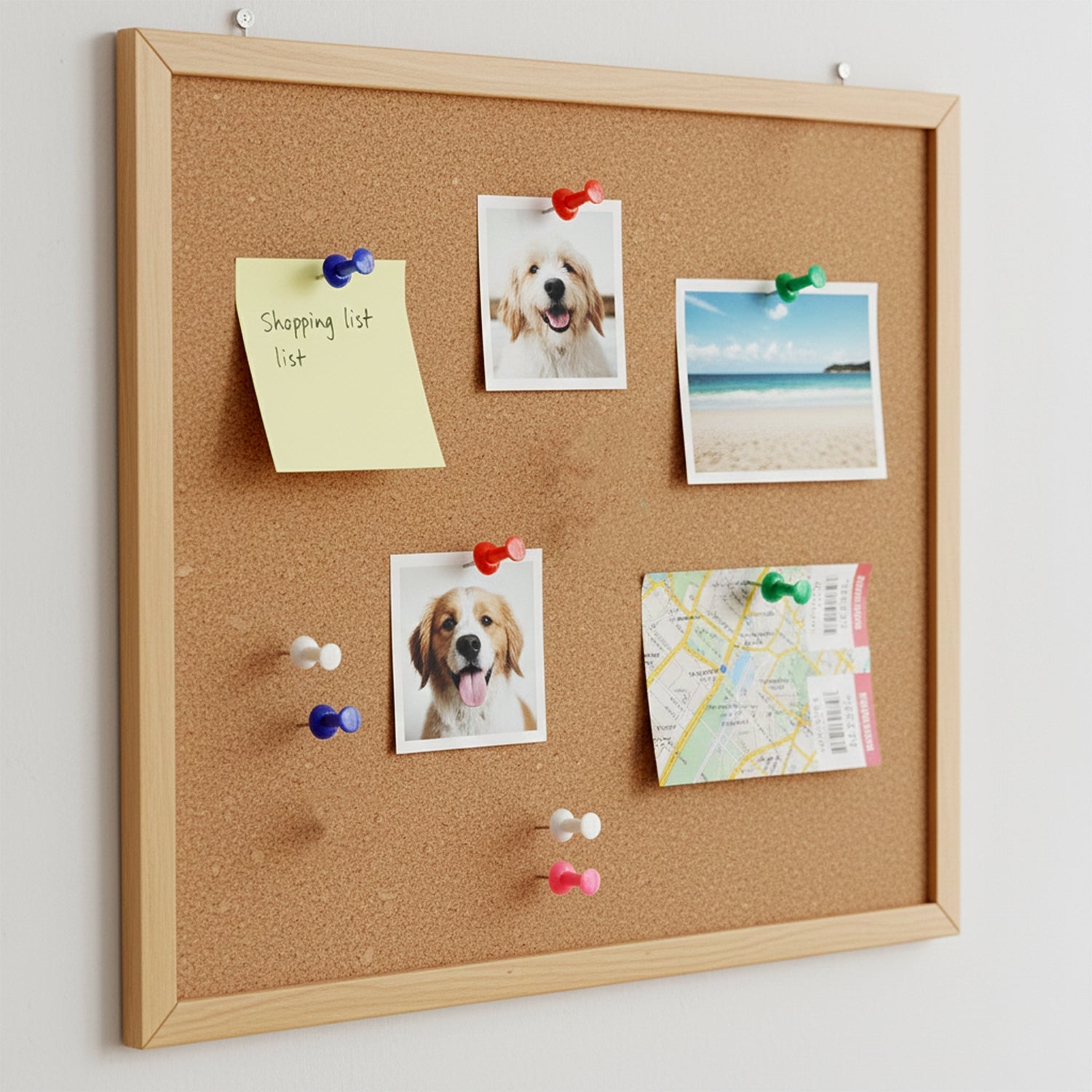 Push Pins and Binder Clips Assortment