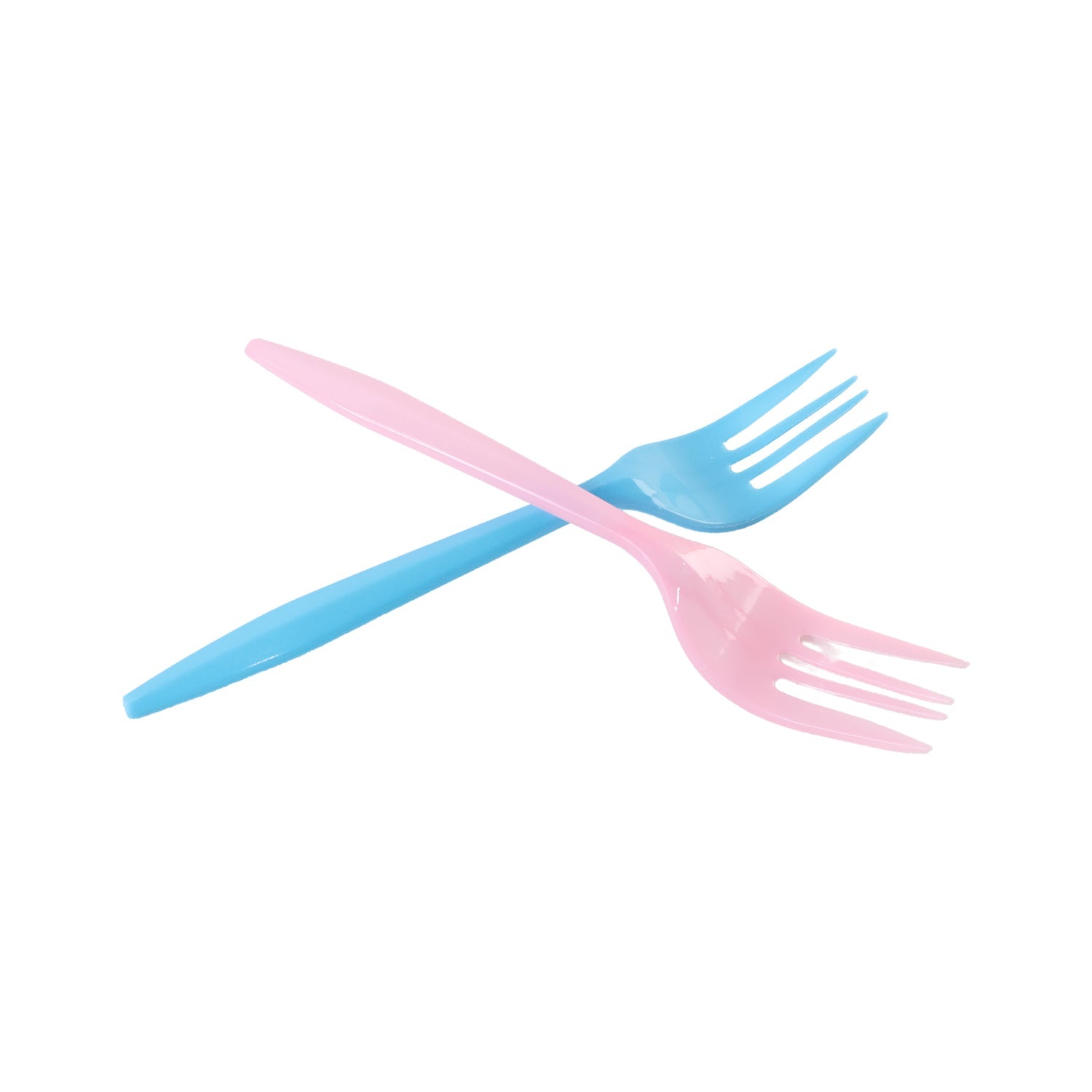 Plastic Fork 24 Pc Set Reusable Multicolour Dinner Forks Unbreakable (24 Pc Set)