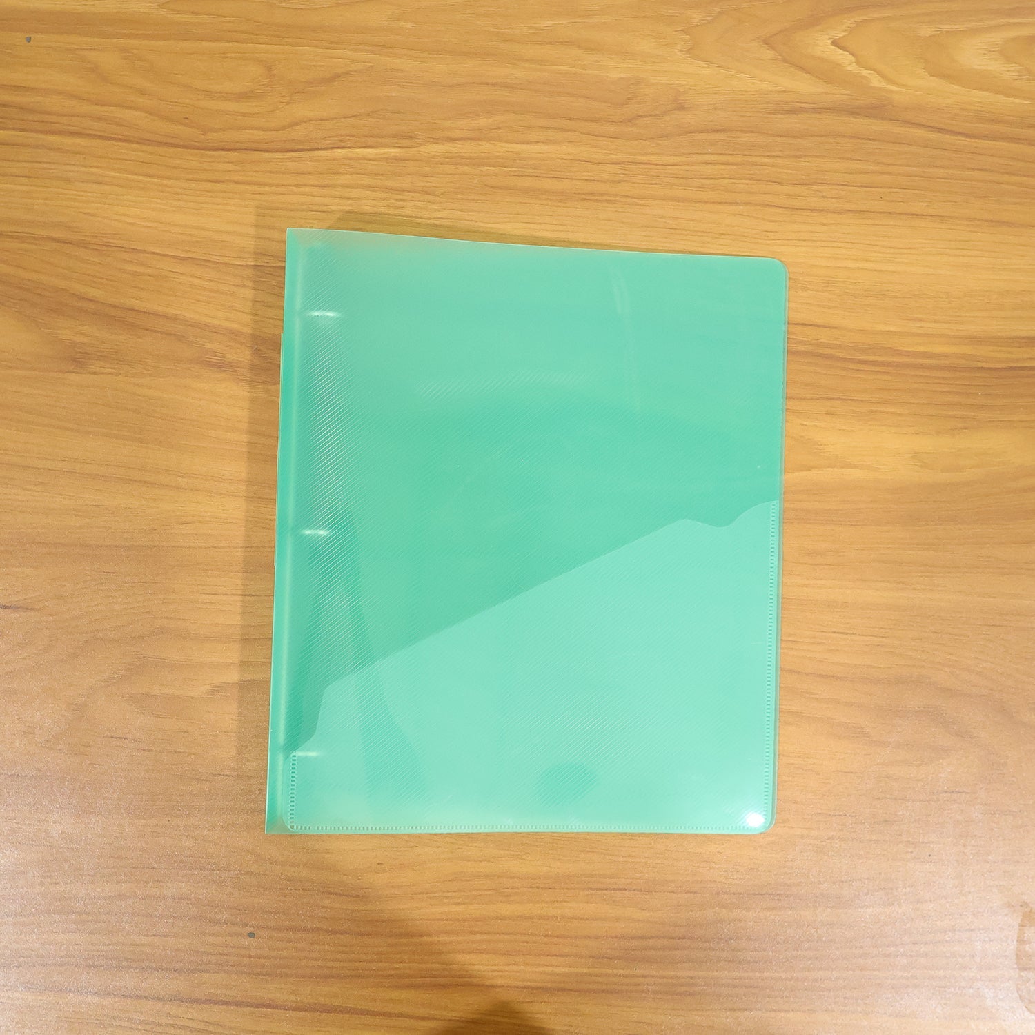 A4 Size Transparent Ring Binder File Folder for Documents Office School Use (1 Pc)