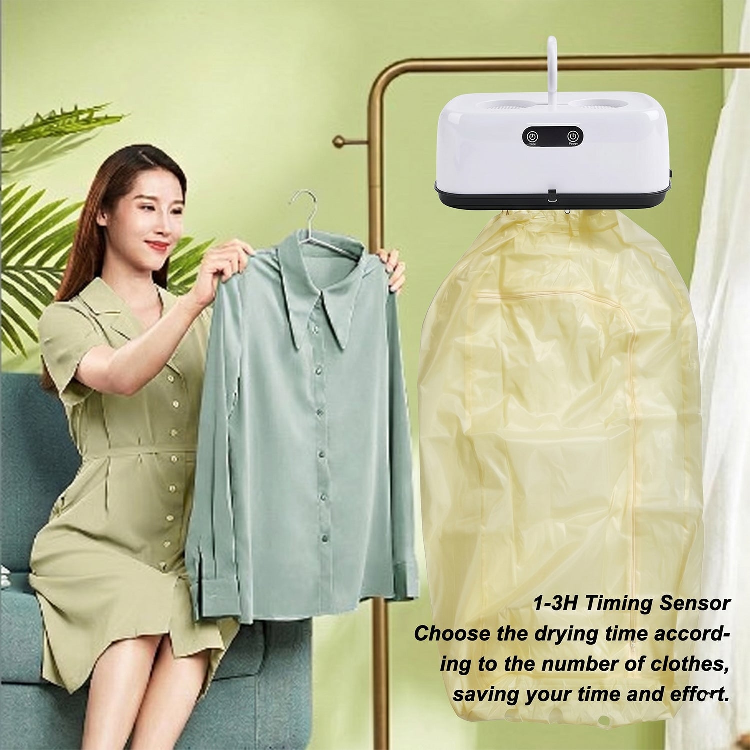 Portable Clothes Folding Dryer, Portable Dryer (1 Pc)