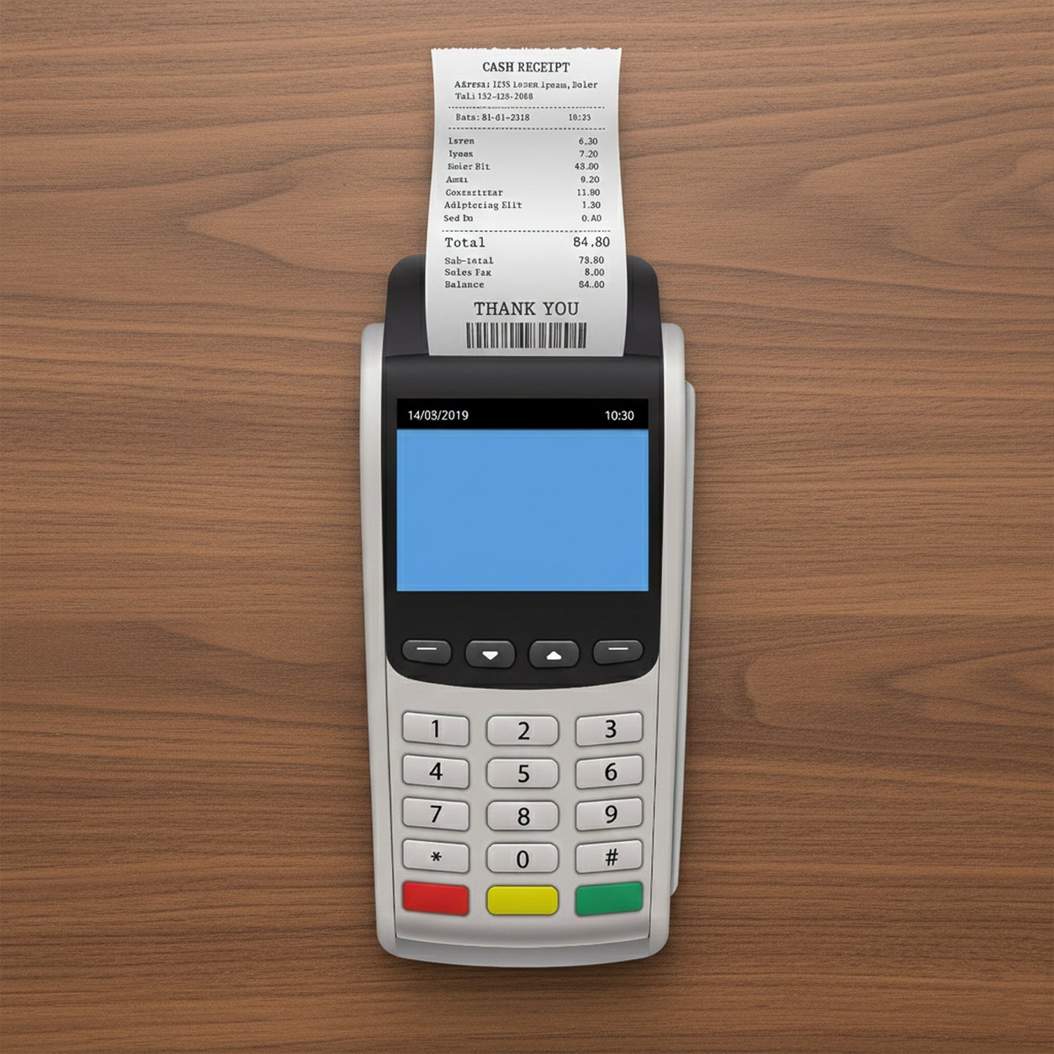 Direct thermal label roll for printers