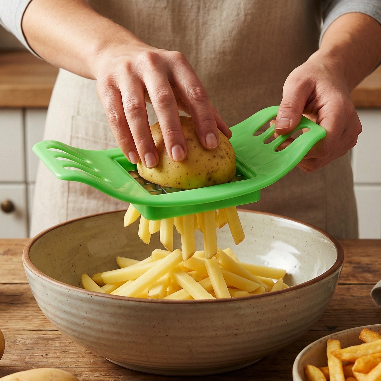Indo Glow Stainless Steel Potato & Fries Cutter