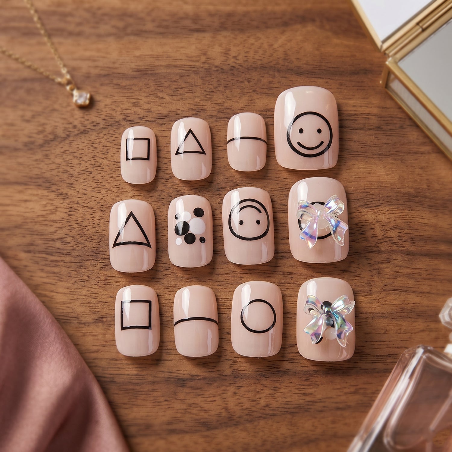 Acrylic nail extensions stylish