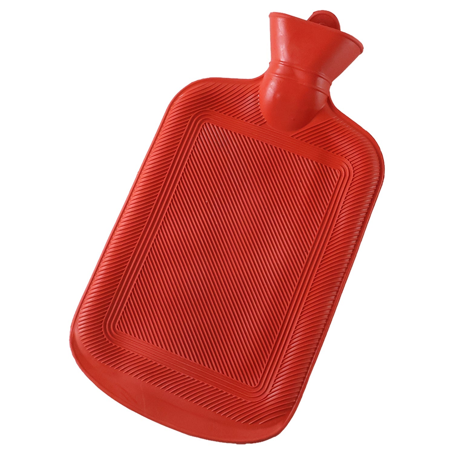 Big size hot water bag on white background
