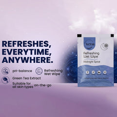 Midnight spice wipe opened