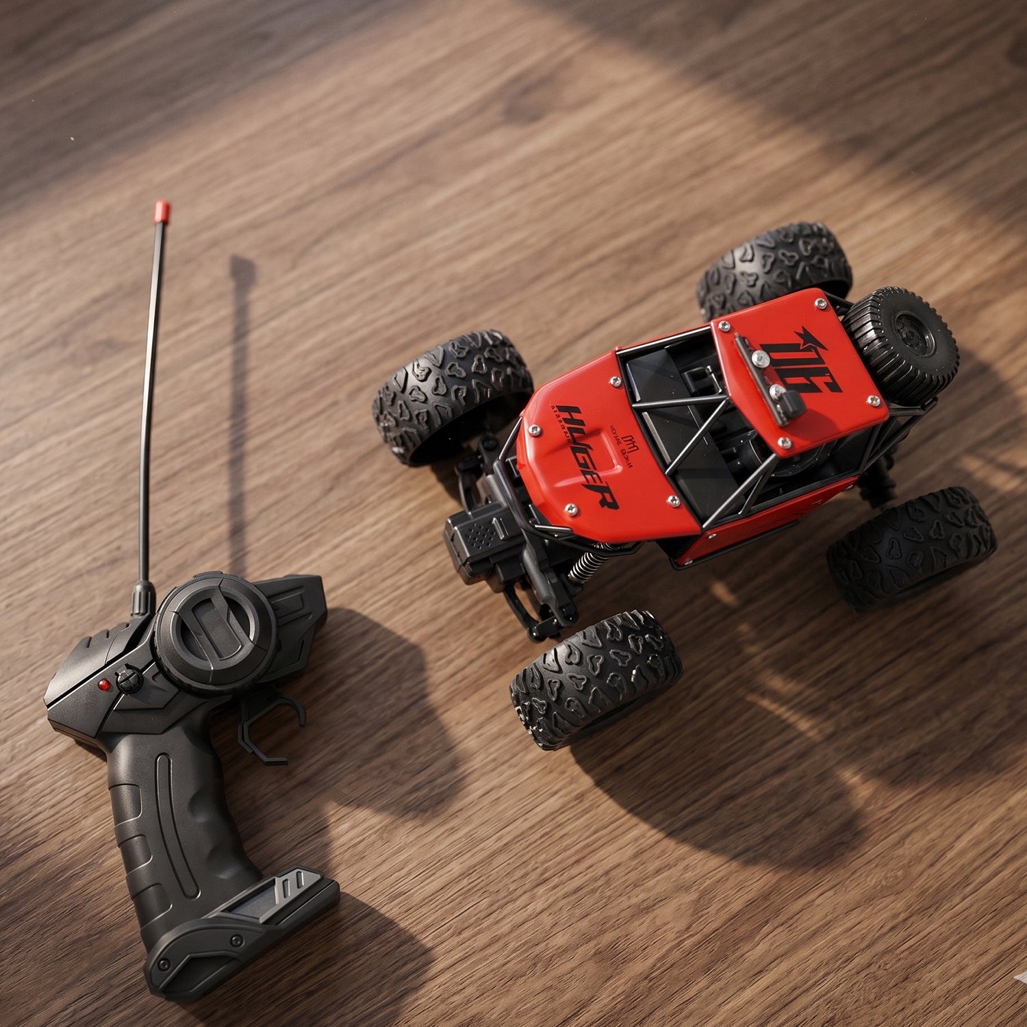 Rock Crawler Monster RC Truck All Terrain Stunt Racing Car Rechargeable Indoor Outdoor Toy Car